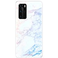 iSaprio Raibow Marble 10 for Huawei P40 - Phone Cover