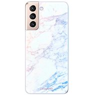 iSaprio Raibow Marble 10 for Samsung Galaxy S21 - Phone Cover
