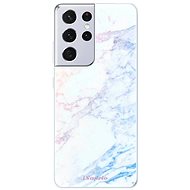 iSaprio Raibow Marble 10 for Samsung Galaxy S21 Ultra - Phone Cover