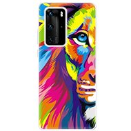 iSaprio Rainbow Lion for Huawei P40 Pro - Phone Cover