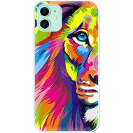 iSaprio Rainbow Lion for iPhone 11 - Phone Cover