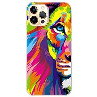 iSaprio Rainbow Lion for iPhone 12 Pro - Phone Cover