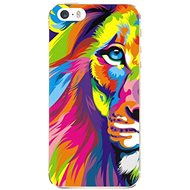 iSaprio Rainbow Lion for iPhone 5/5S/SE - Phone Cover