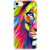 iSaprio Rainbow Lion for iPhone SE 2020 - Phone Cover