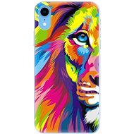 iSaprio Rainbow Lion for iPhone Xr - Phone Cover