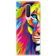 iSaprio Rainbow Lion for OnePlus 8 - Phone Cover