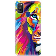 iSaprio Rainbow Lion for Samsung Galaxy M21 - Phone Cover
