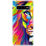 iSaprio Rainbow Lion for Samsung Galaxy S10 - Phone Cover