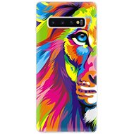 iSaprio Rainbow Lion for Samsung Galaxy S10+ - Phone Cover