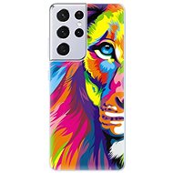 iSaprio Rainbow Lion for Samsung Galaxy S21 Ultra - Phone Cover