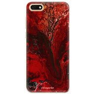 iSaprio RedMarble 17 for Honor 7S - Phone Cover