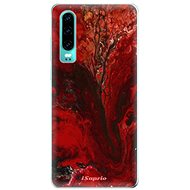 iSaprio RedMarble 17 for Huawei P30 - Phone Cover