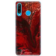 iSaprio RedMarble 17 for Huawei P30 Lite - Phone Cover