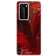 iSaprio RedMarble 17 for Huawei P40 Pro - Phone Cover
