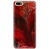 iSaprio RedMarble 17 for Huawei Y5 2018 - Phone Cover