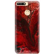 iSaprio RedMarble 17 for Huawei Y6 Prime 2018 - Phone Cover