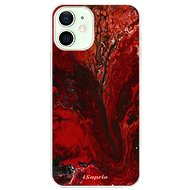 iSaprio RedMarble 17 for iPhone 12 mini - Phone Cover