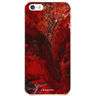 iSaprio RedMarble 17 for iPhone 5/5S/SE - Phone Cover