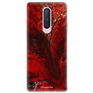 iSaprio RedMarble 17 for OnePlus 8 - Phone Cover