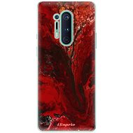 iSaprio RedMarble 17 for OnePlus 8 Pro - Phone Cover