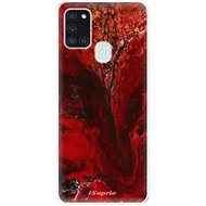 iSaprio RedMarble 17 for Samsung Galaxy A21s - Phone Cover