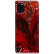 iSaprio RedMarble 17 for Samsung Galaxy A31 - Phone Cover