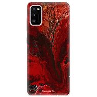 iSaprio RedMarble 17 for Samsung Galaxy A41 - Phone Cover