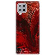 iSaprio RedMarble 17 for Samsung Galaxy A42 - Phone Cover