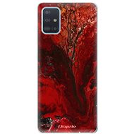 iSaprio RedMarble 17 for Samsung Galaxy A51 - Phone Cover