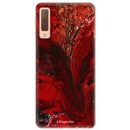 iSaprio RedMarble 17 for Samsung Galaxy A7 (2018) - Phone Cover