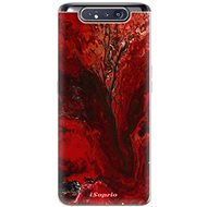 iSaprio RedMarble 17 for Samsung Galaxy A80 - Phone Cover