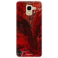 iSaprio RedMarble 17 for Samsung Galaxy J6 - Phone Cover