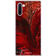 iSaprio RedMarble 17 for Samsung Galaxy Note 10 - Phone Cover