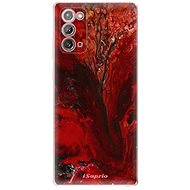 iSaprio RedMarble 17 for Samsung Galaxy Note 20 - Phone Cover