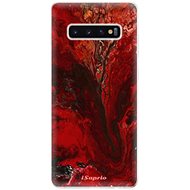 iSaprio RedMarble 17 for Samsung Galaxy S10+ - Phone Cover