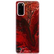 iSaprio RedMarble 17 for Samsung Galaxy S20 - Phone Cover
