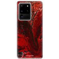 iSaprio RedMarble 17 for Samsung Galaxy S20 Ultra - Phone Cover