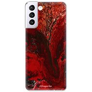 iSaprio RedMarble 17 for Samsung Galaxy S21+ - Phone Cover