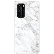 iSaprio SilverMarble 14 for Huawei P40 - Phone Cover