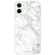 iSaprio SilverMarble 14 for iPhone 12 - Phone Cover
