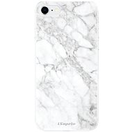 iSaprio SilverMarble 14 for iPhone SE 2020 - Phone Cover