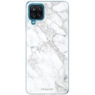 iSaprio SilverMarble 14 for Samsung Galaxy A12 - Phone Cover