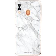 iSaprio SilverMarble 14 for Samsung Galaxy A40 - Phone Cover