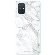 iSaprio SilverMarble 14 for Samsung Galaxy A71 - Phone Cover