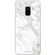 iSaprio SilverMarble 14 for Samsung Galaxy A8 2018 - Phone Cover