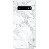 iSaprio SilverMarble 14 for Samsung Galaxy S10 - Phone Cover
