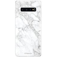 iSaprio SilverMarble 14 for Samsung Galaxy S10+ - Phone Cover