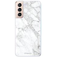 iSaprio SilverMarble 14 for Samsung Galaxy S21 - Phone Cover