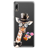 iSaprio Sir Giraffe for Huawei Y6 2019 - Phone Cover