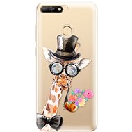 iSaprio Sir Giraffe for Huawei Y6 Prime 2018 - Phone Cover
